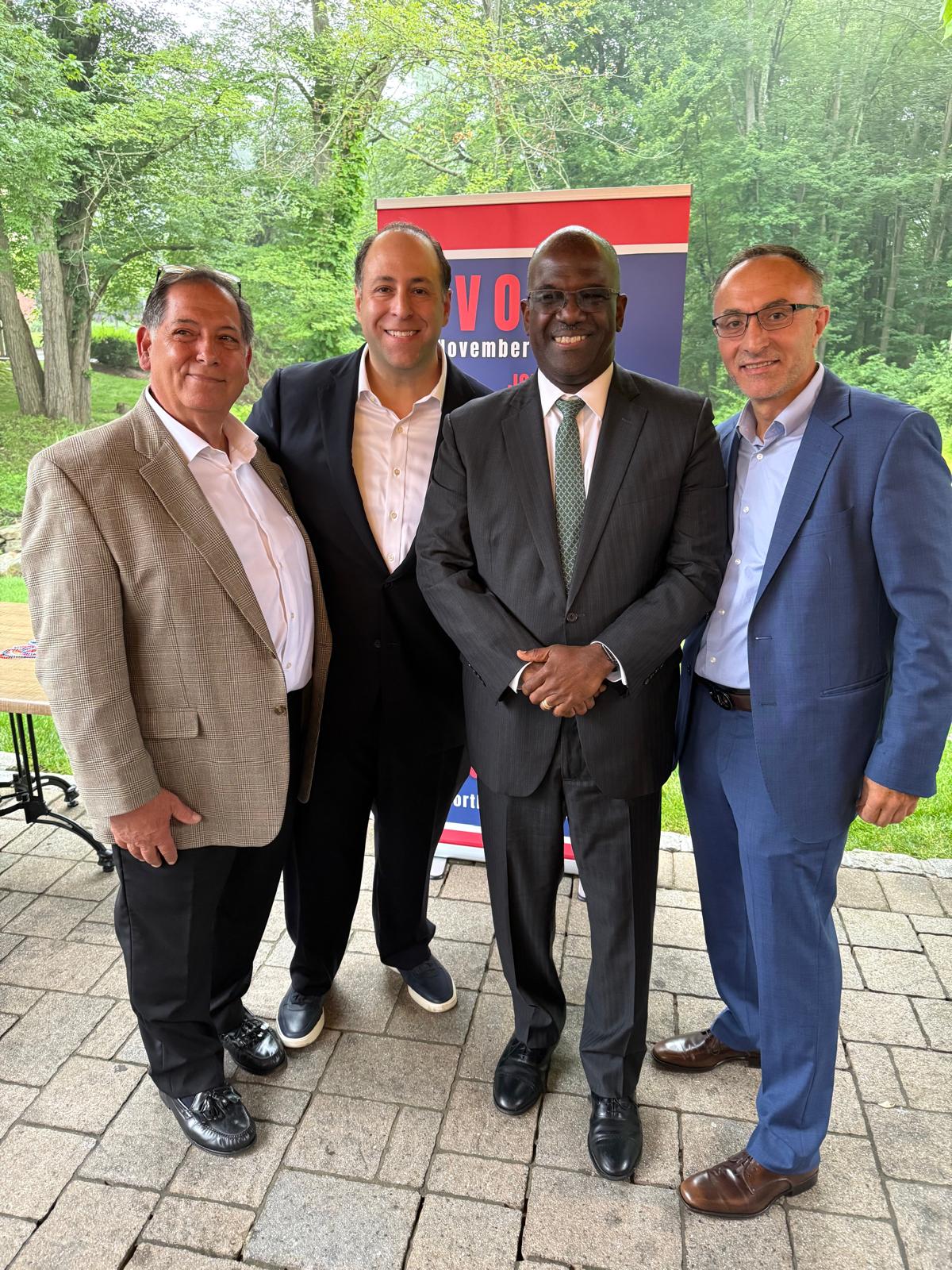 Dog park ribbon cutting