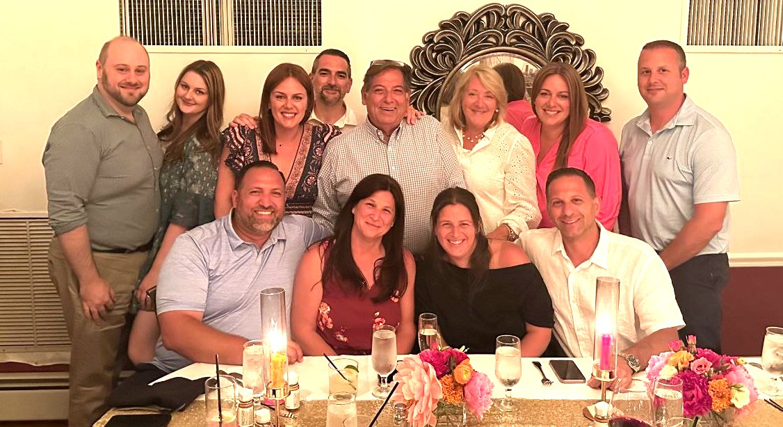 Joe Rende with family